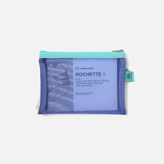 Papier Tigre Mesh Pocket S, Aqua