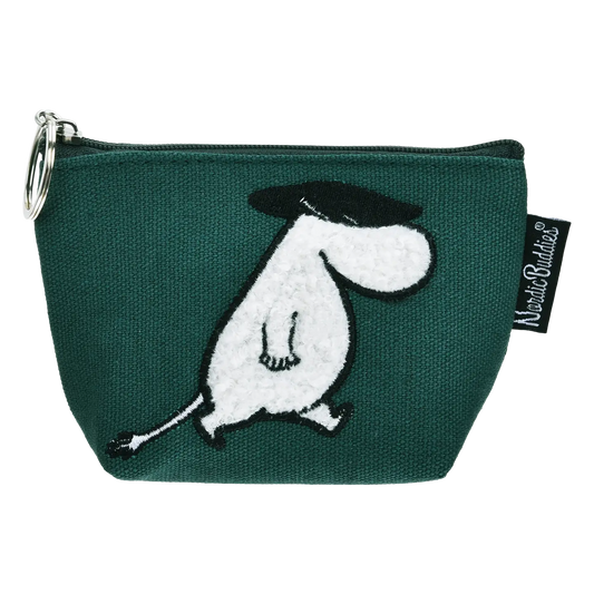 Nordicbuddies Moomintroll Canvas Pouch, Green