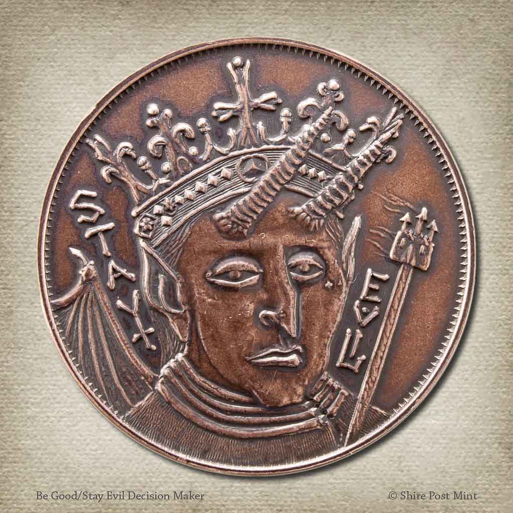 Shire Post Mint Be Good/Stay Evil Decision Maker