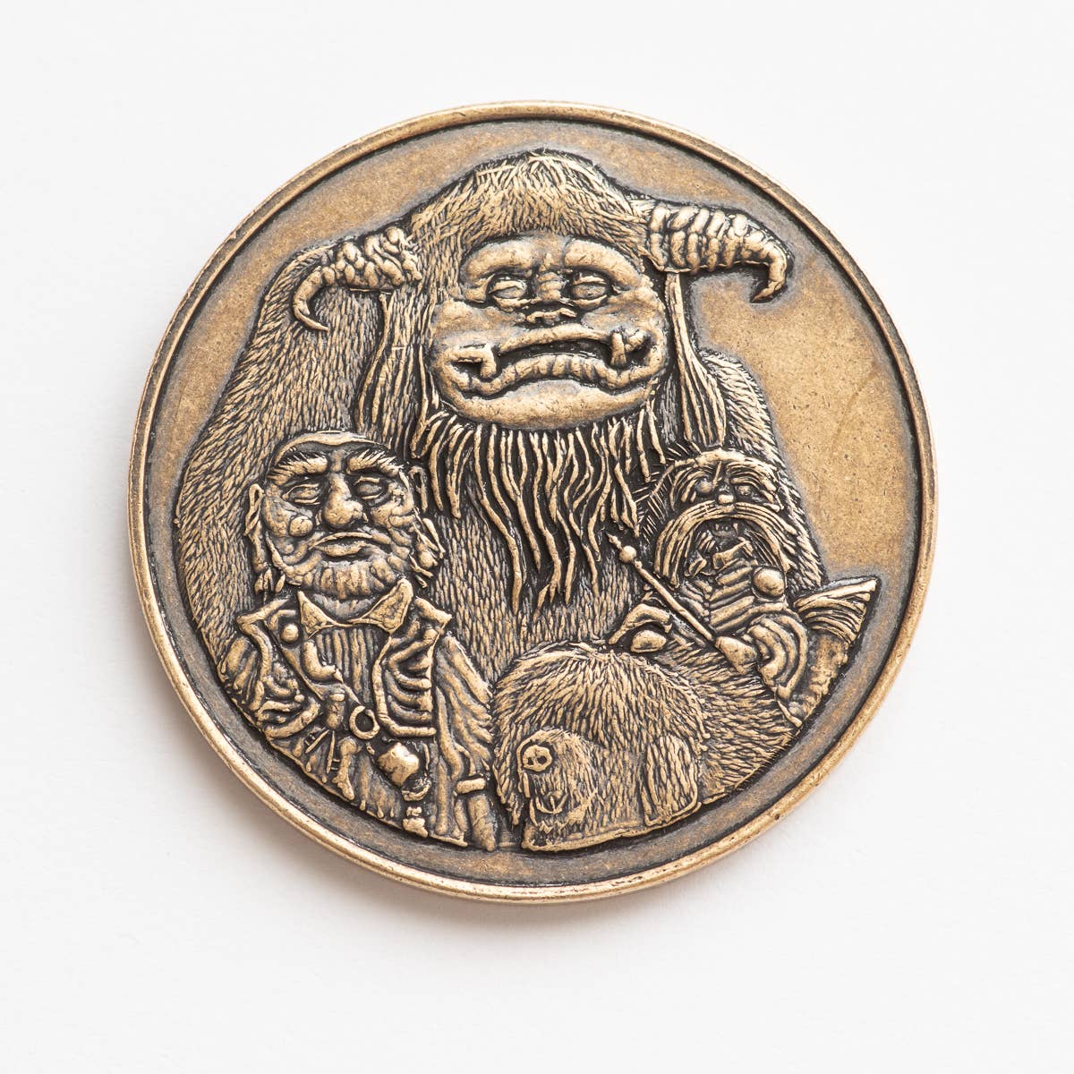 Shire Post Mint Labyrinth | Should You Need Us Bronze Friendship Token