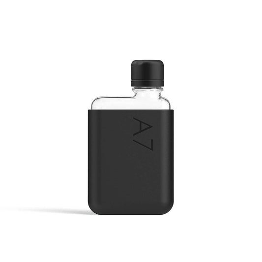 Memobottle™ A7 Transparent Bundle 180ml, Black Ink