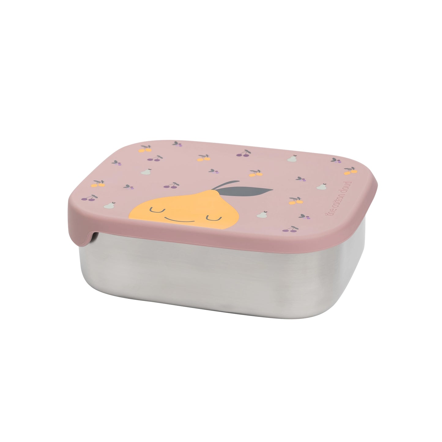 The Cotton Cloud Stainless Steel Lunchbox with Removable Compartments, Fruity