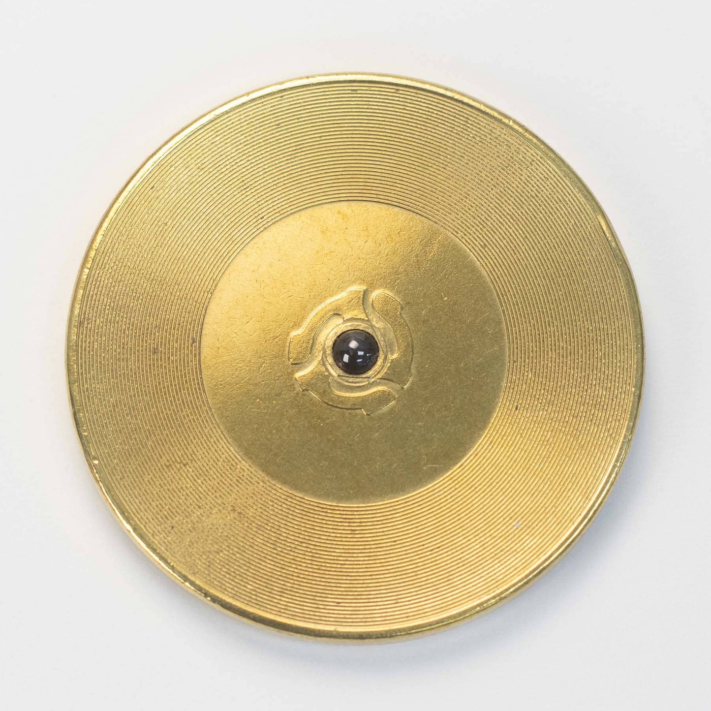 Shire Post Mint Record Spinner, Brass