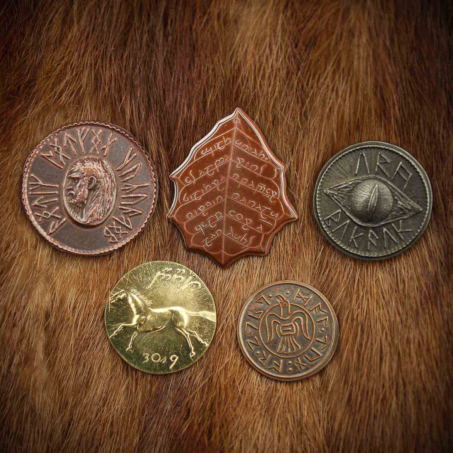 Shire Post Mint The Lord of the Rings™ Set #1 - Middle-earth Set of Five Coin