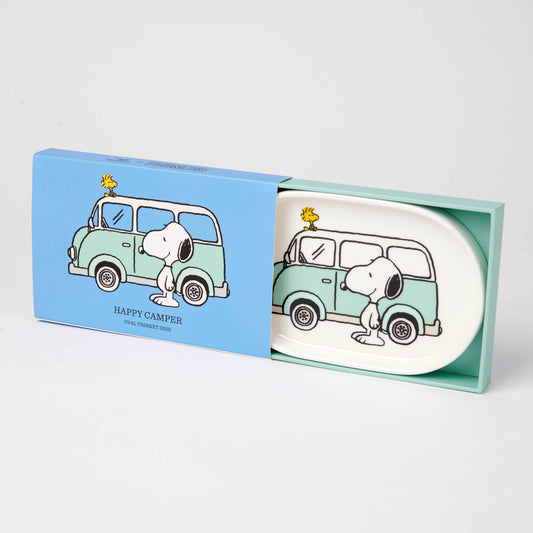 Magpie Peanuts Oval Trinket Dish, Camper