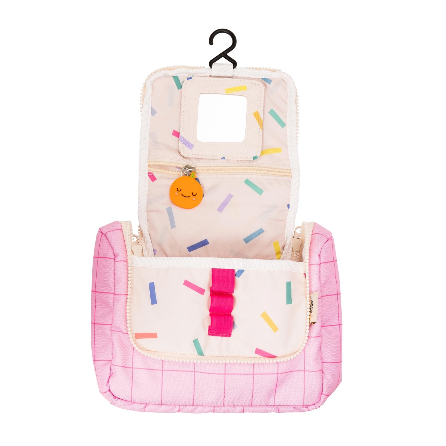 The Cotton Cloud Toiletry Bag, Mandy Mandarin