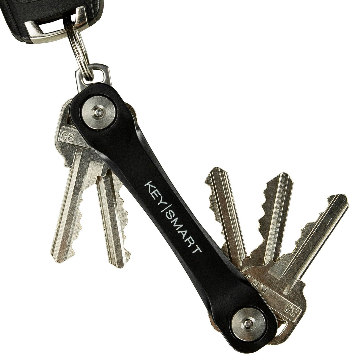 KeySmart® Flex Compact Key Organizer, Black