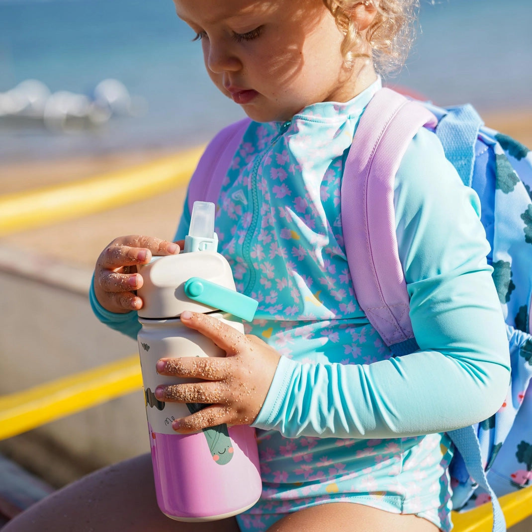 The Cotton Cloud Stainless Steel Bottle, Rainbow