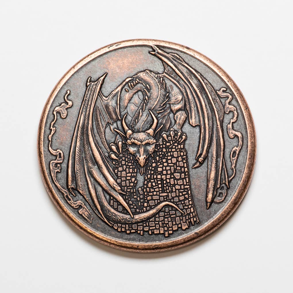 Shire Post Mint Awoken Dragon Copper Token