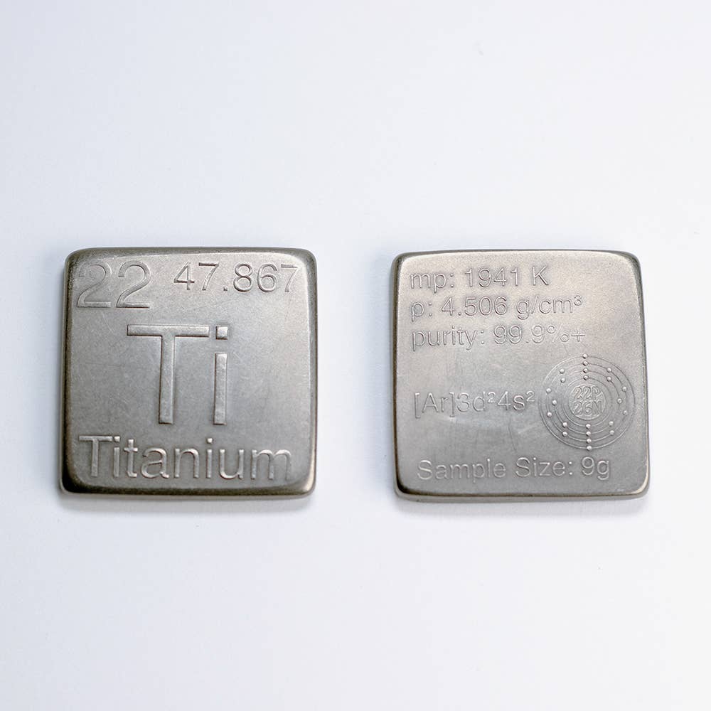 Shire Post Mint Titanium Square Bullion