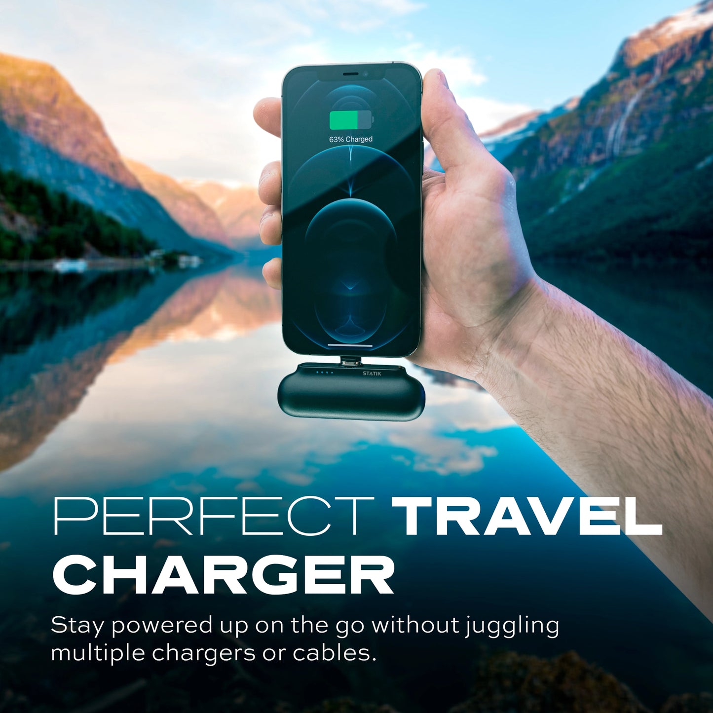 Statik Snap-N-Charge Universal Power Bank