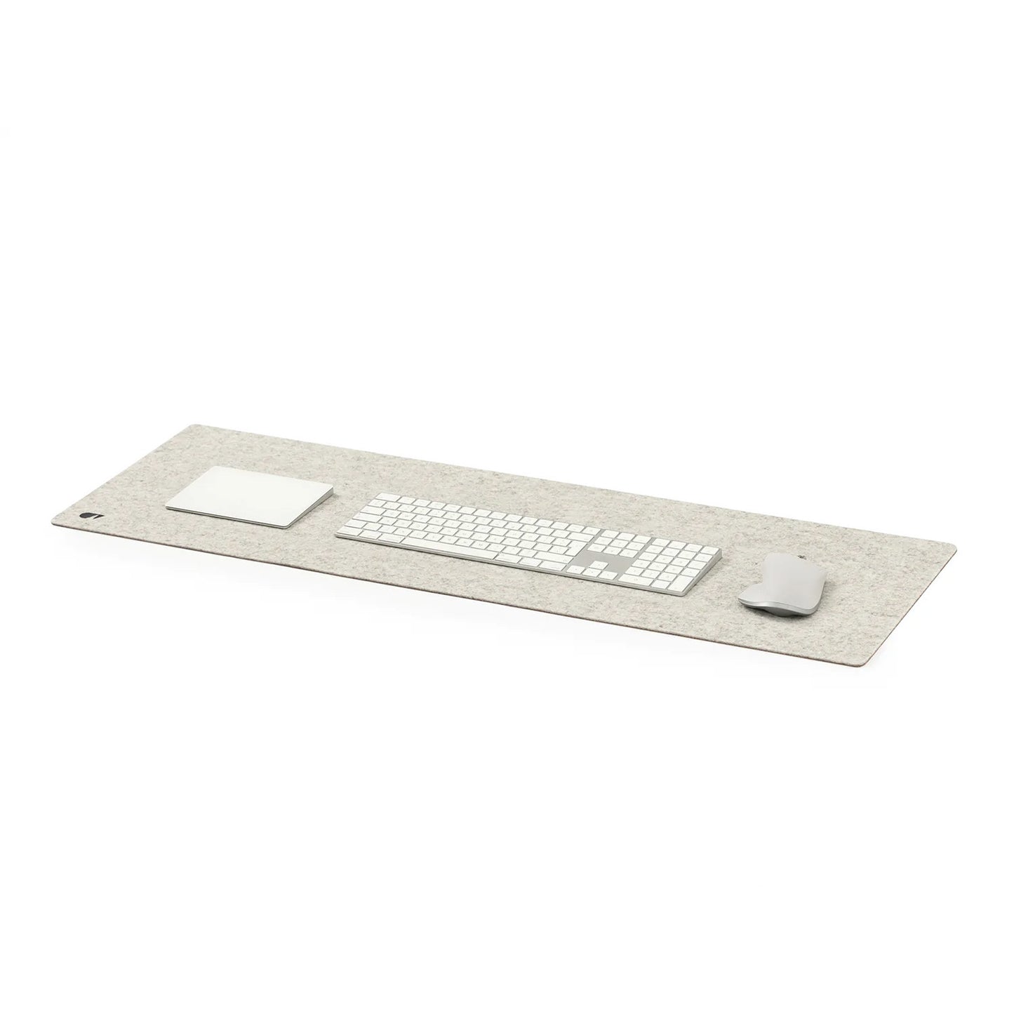 Oakywood Felt&Cork Desk Mat XL (100 x 40 cm), Stone Grey