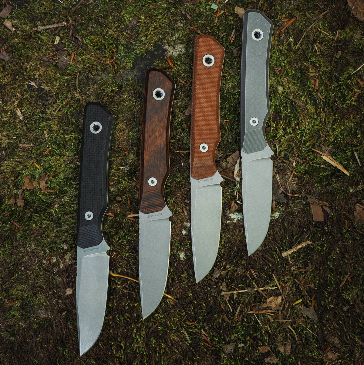 Big i Design USA Cloudland Fixed Blade, Black G10