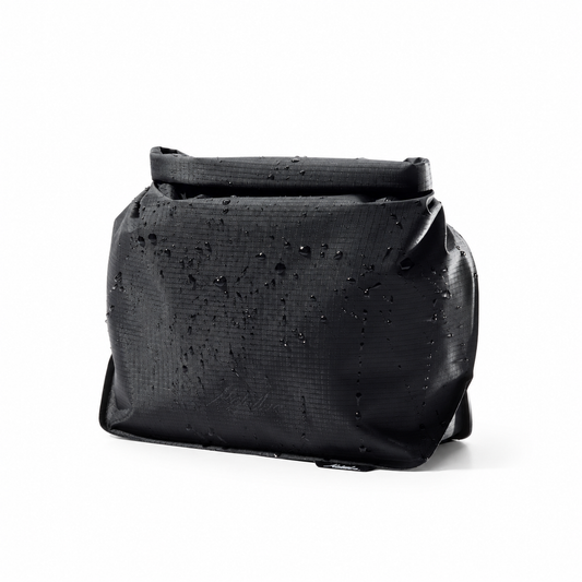 Matador FlatPak Waterproof Toiletry Case V2, Charcoal, sett forfra
