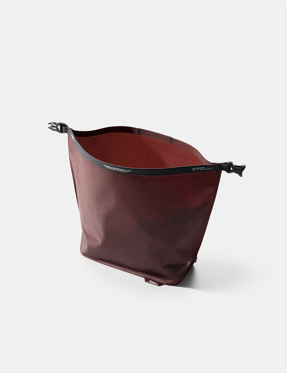 Matador FlatPak Waterproof Toiletry Case V2, Garnet, produkt- og bruksbilde 3