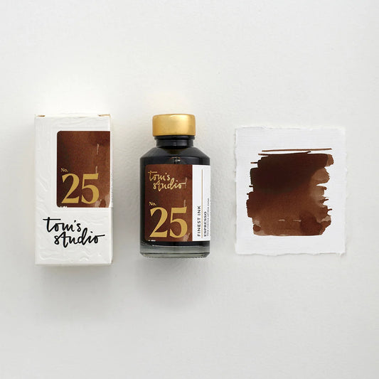 Tom’s Studio Fountain Pen Ink, 25 Espresso