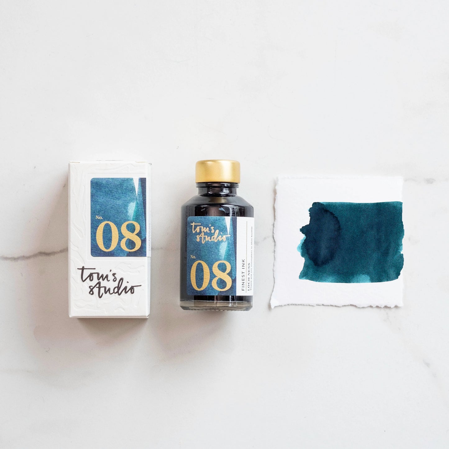 Tom’s Studio Fountain Pen Ink, 08 Loch Ness