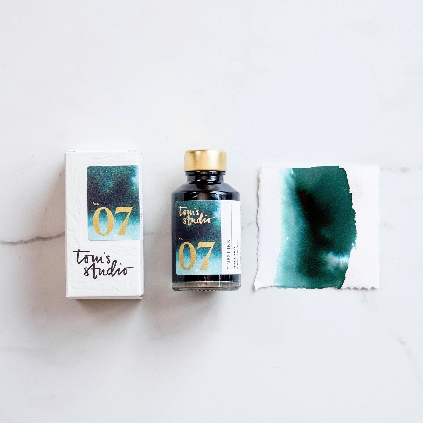 Tom’s Studio Fountain Pen Ink, 07 Mallard