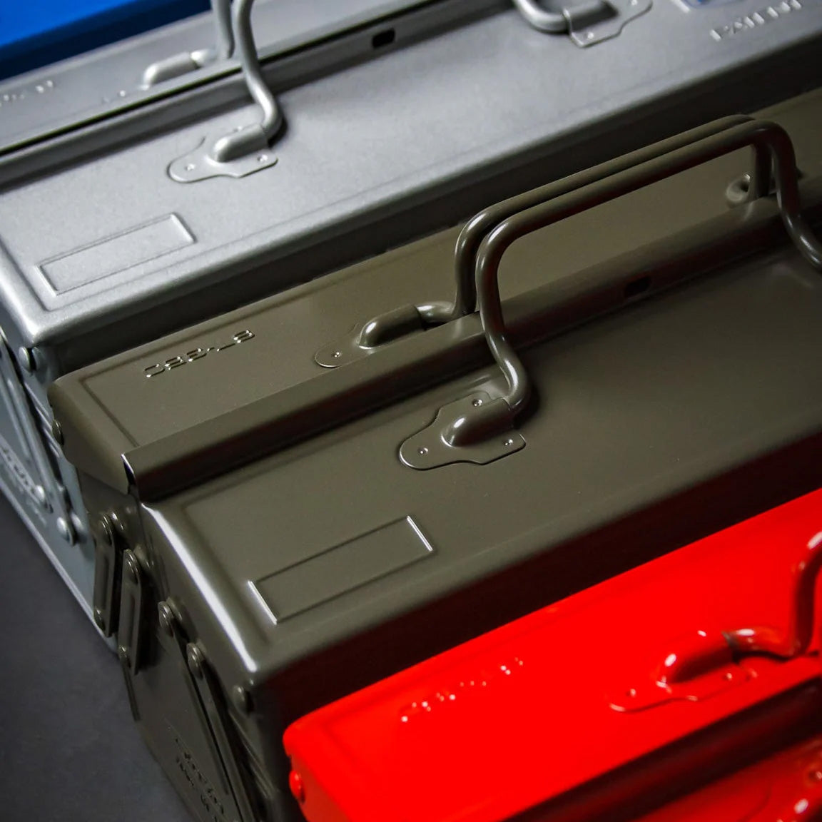 TOYO STEEL Cantilever Toolbox ST-350 MG, Moss Green
