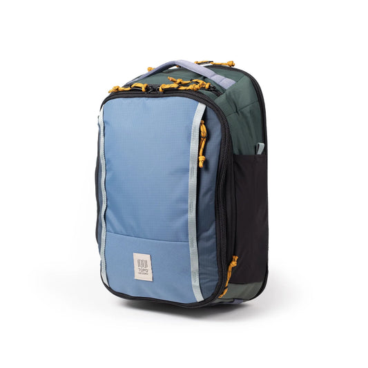 Topo Designs Global Travel Backpack, Stone Blue / Forest