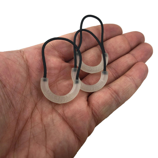 CountyComm Zipper Pull - Hi Viz (3 Pack), Clear Glow