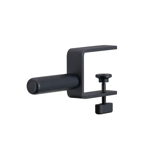 Oakywood Desk-Mounted Headphone Hook, Black/Black