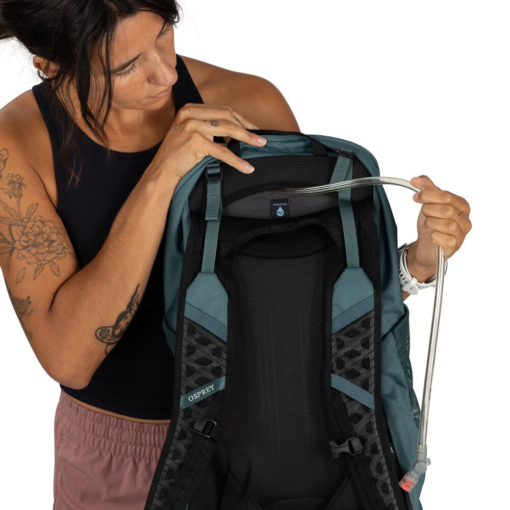 Osprey Hikelite™ LT 16 Hiking Backpack, Tundra Green