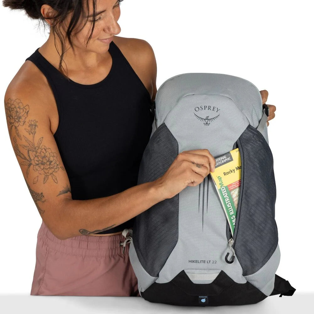 Osprey Hikelite™ LT 22 Hiking Backpack, Tundra Green