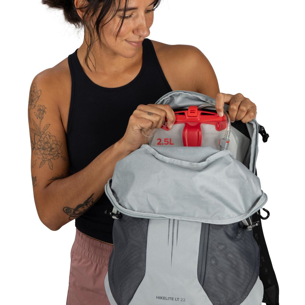 Osprey Hikelite™ LT 22 Hiking Backpack, Tundra Green