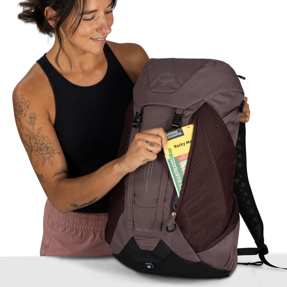 Osprey Hikelite™ LT 30 Hiking Backpack, Tundra Green