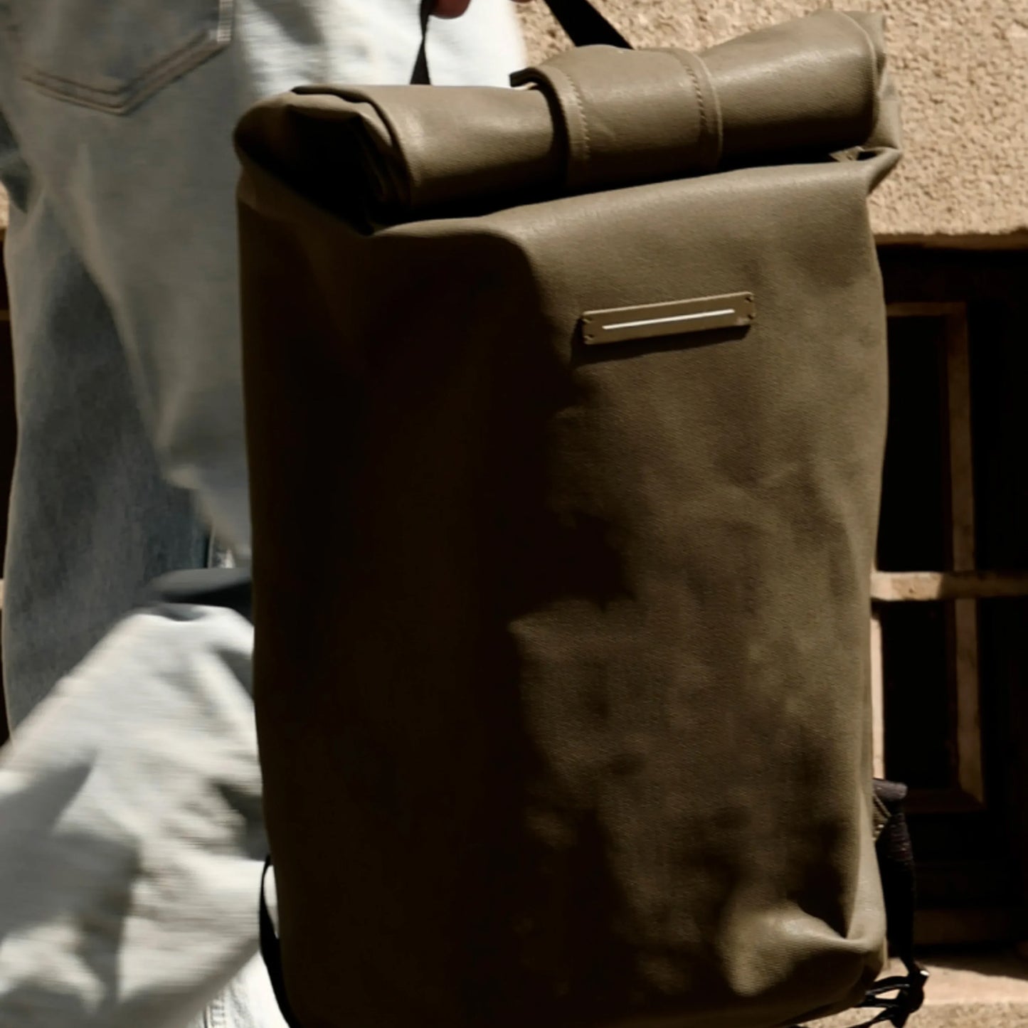 Horizn Studios SoFo Backpack Rolltop, Dark Olive