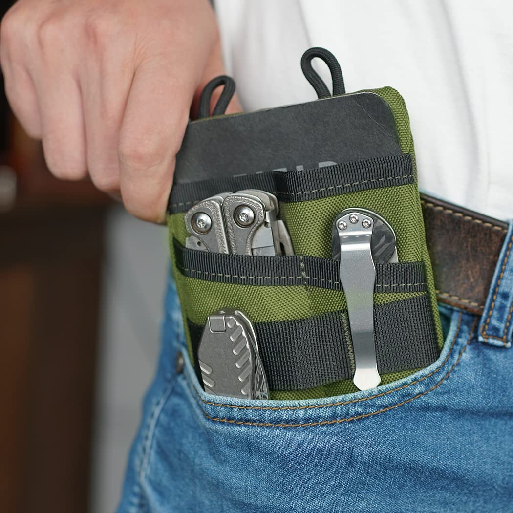 Viperade VE3 EDC Tool Organizer Pocket Pouch, Green