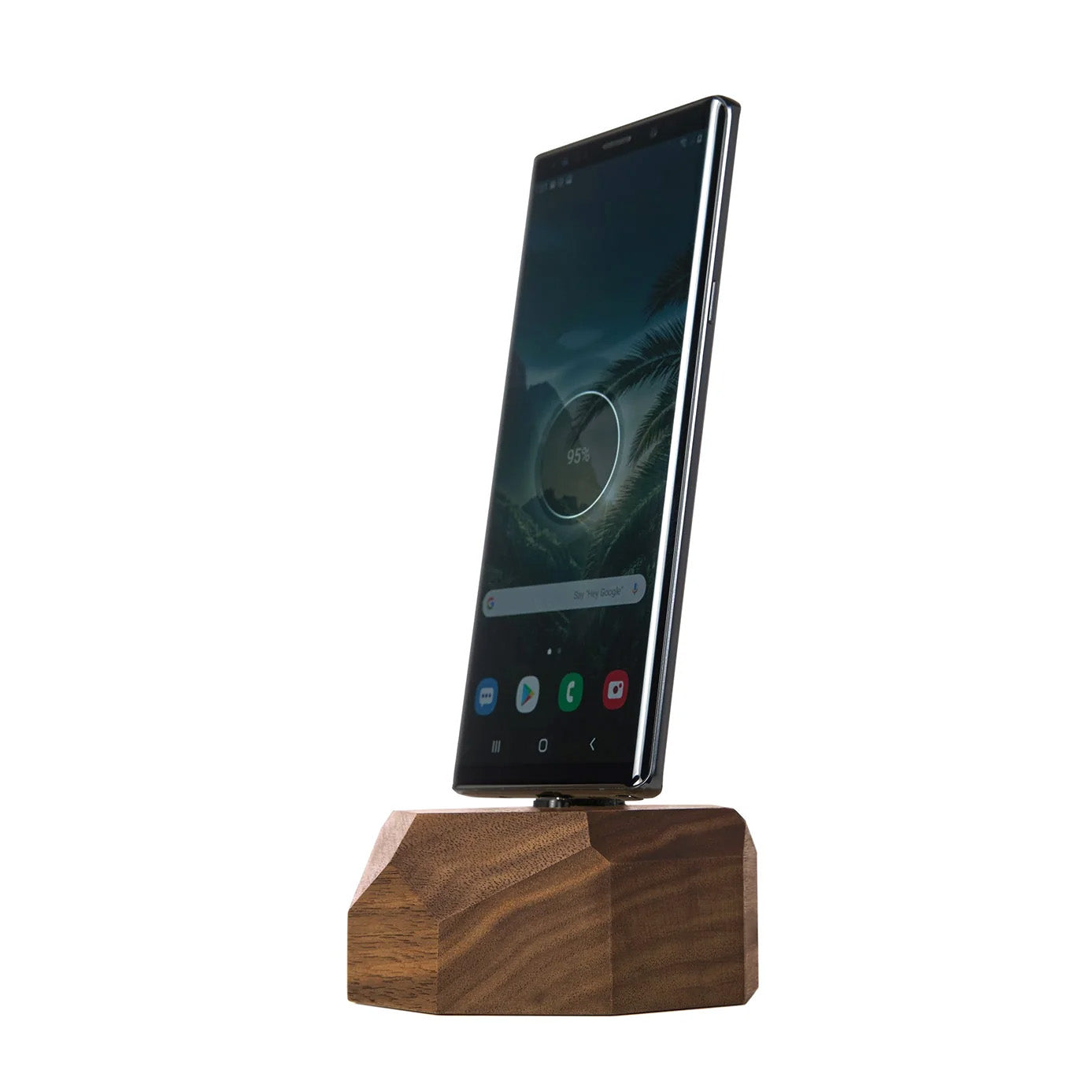 Oakywood Smartphone Dock USB-C, Walnut