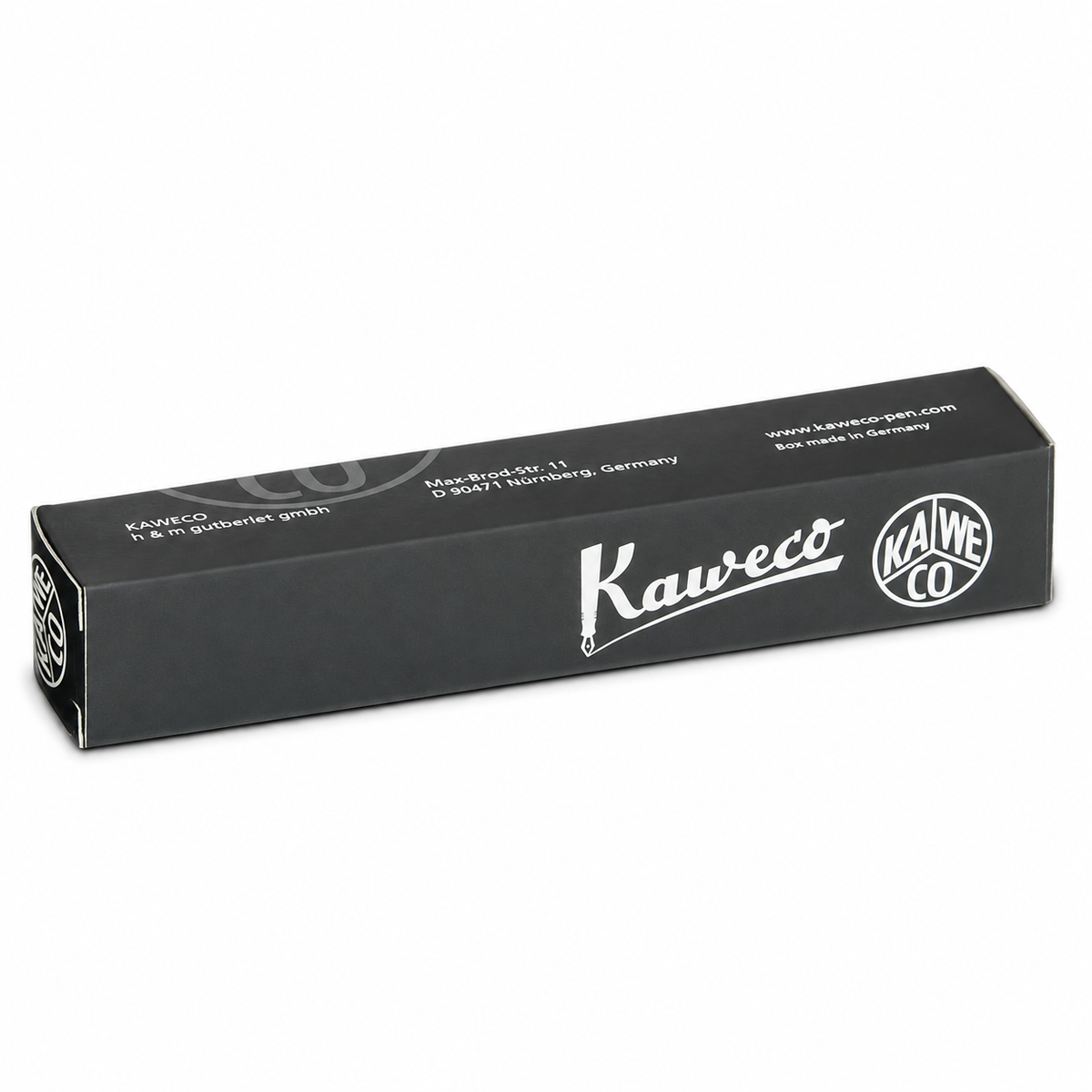 Kaweco, produktdetalj og emballasje