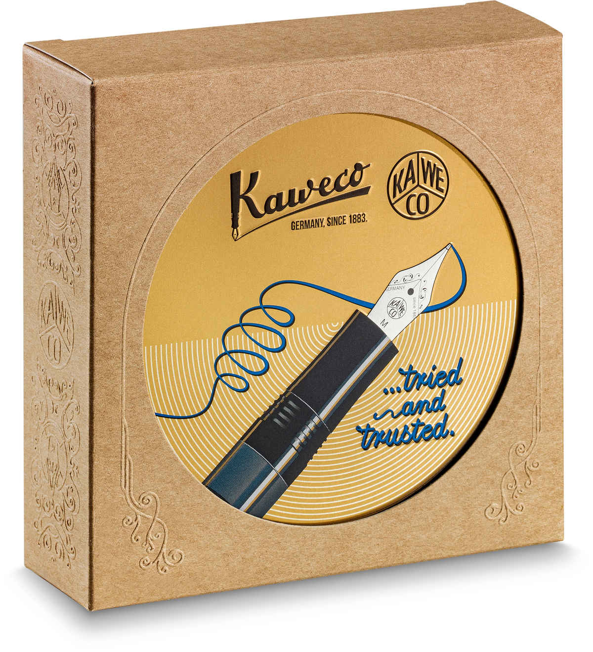 Kaweco, produktdetalj og emballasje