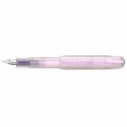 Kaweco LUNAR SPORT Fountain Pen Light Purple, produktbilde på hvit bakgrunn