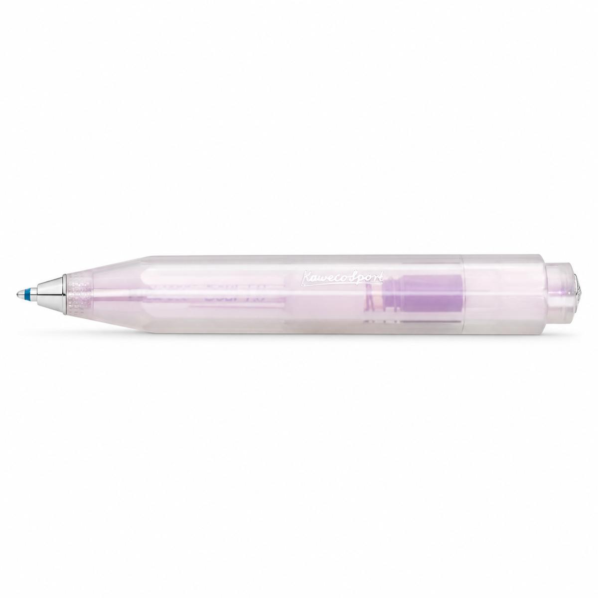 Kaweco LUNAR SPORT Ball Pen Light Purple, produktbilde på hvit bakgrunn