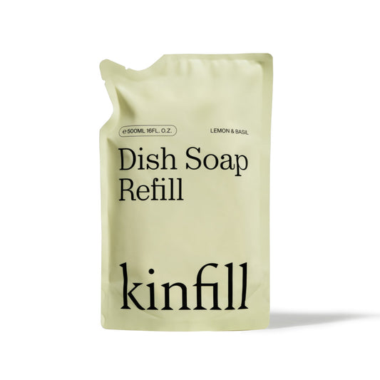 Kinfill Refill Dish Wash, Lemon & Basil