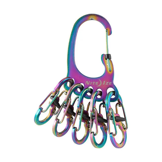 Nite Ize BigFoot Locker® KeyRack™ Stainless Steel, Spectrum