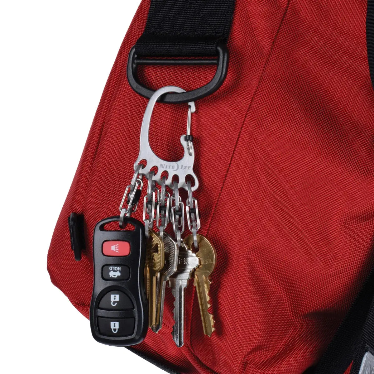 Nite Ize BigFoot Locker® KeyRack™ Stainless Steel, Stainless