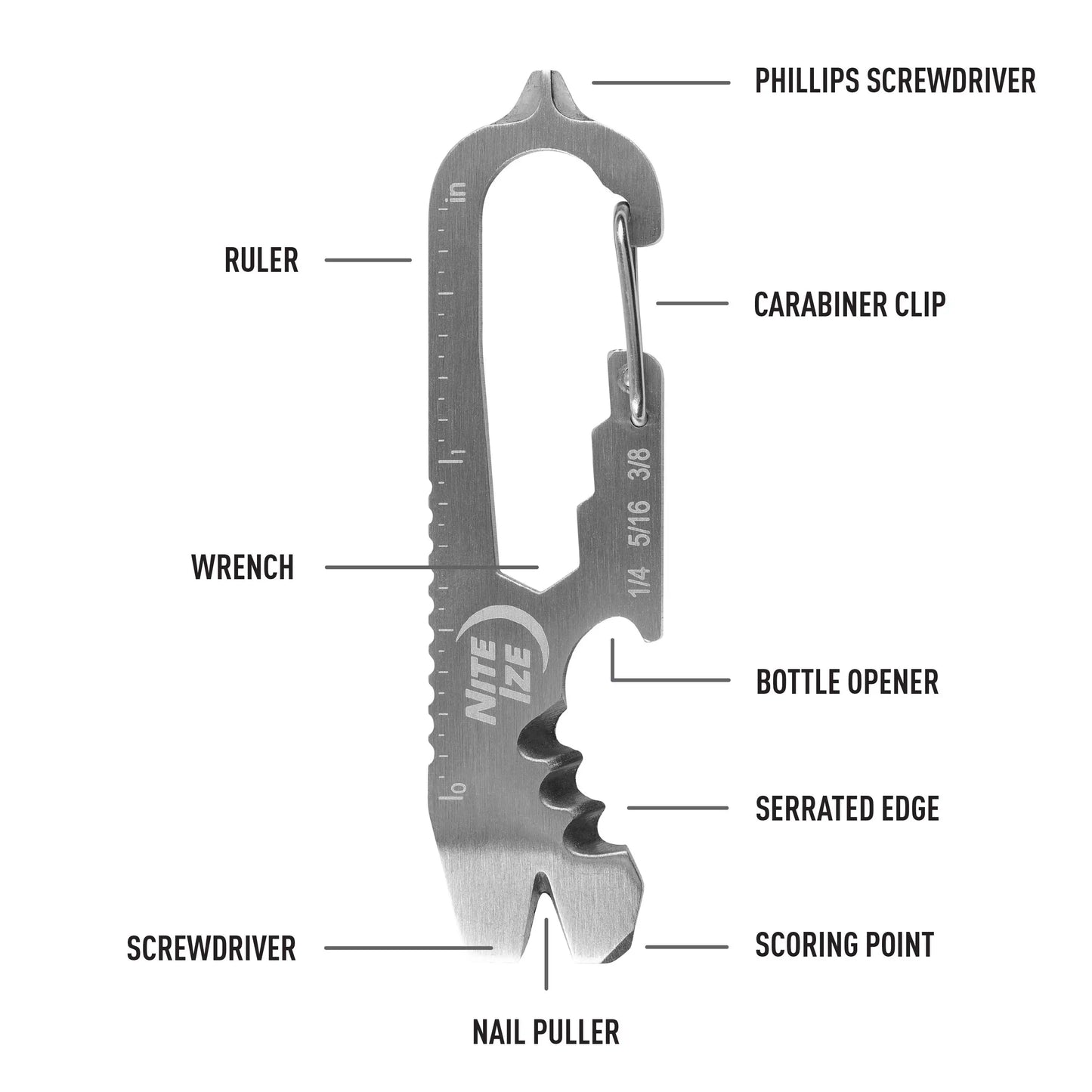 Nite Ize DoohicKey®+ Key Tool