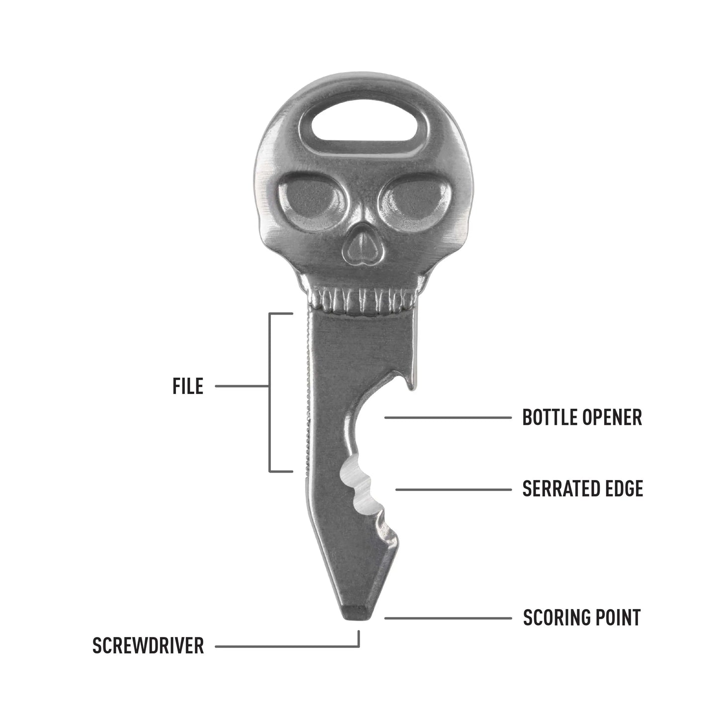 Nite Ize DoohicKey® SkullKey™ Key Tool