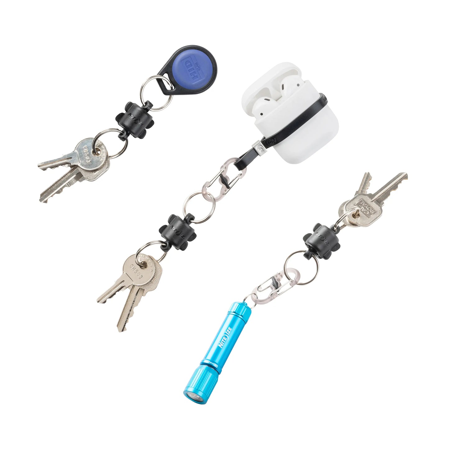 Nite Ize KeyRing 360™ Magnetic Quick Connector, Black