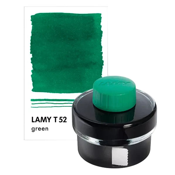 LAMY T 52 Fyllepennblekk Green, 50 ml, fargeprøve