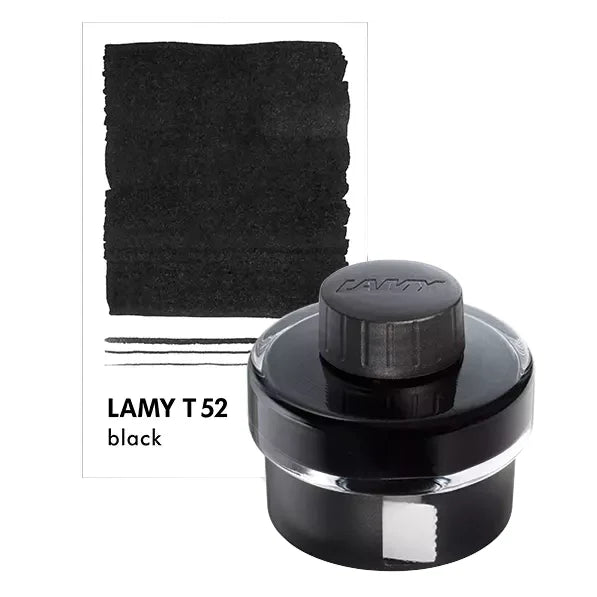 LAMY T 52 Fyllepennblekk Black, 50 ml, fargeprøve