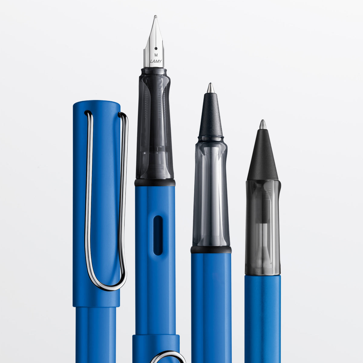 LAMY AL-star i flere farger, vist som serieoversikt.