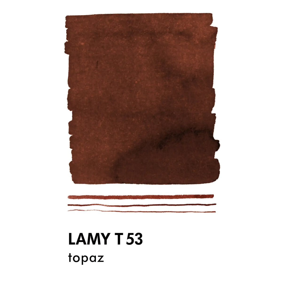 LAMY T 53 Crystal Ink Topaz, 30 ml, produktinformasjon