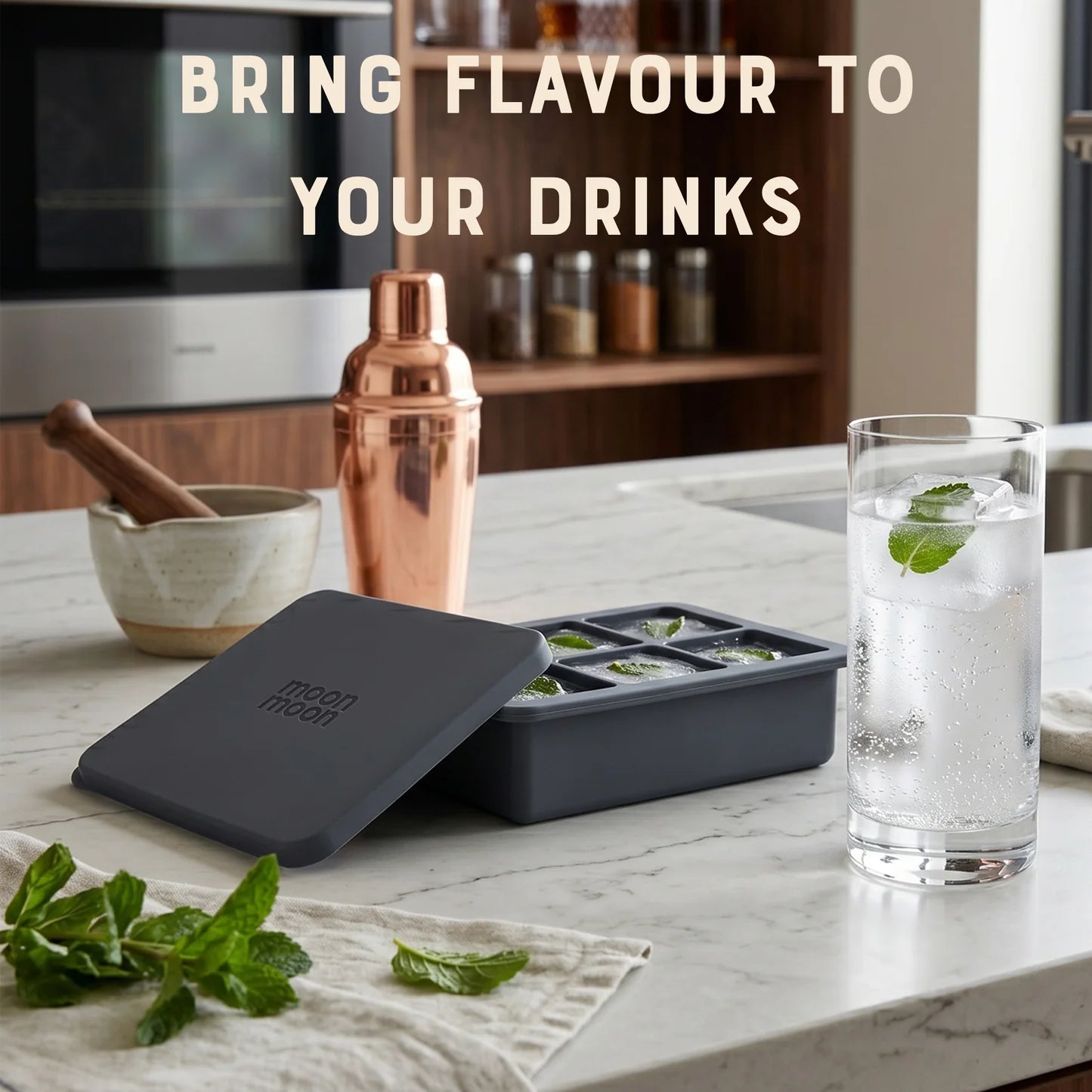 Moonmoon Giant Silicone Ice Cube Tray