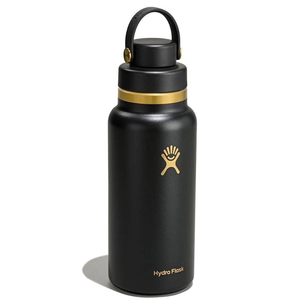 Hydro Flask Wide Flex Chug Cap 32 oz (946 ml), Black Tie