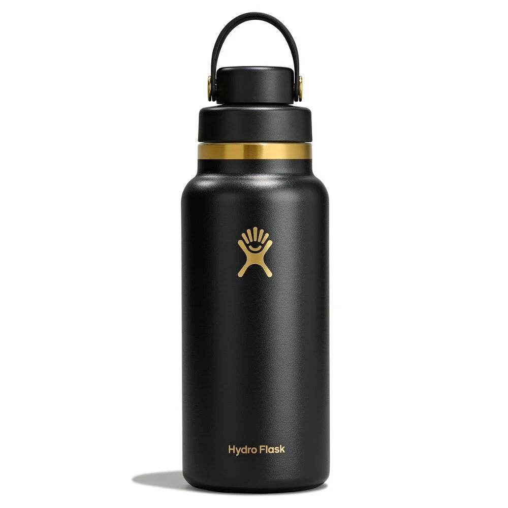 Hydro Flask Wide Flex Chug Cap 32 oz (946 ml), Black Tie